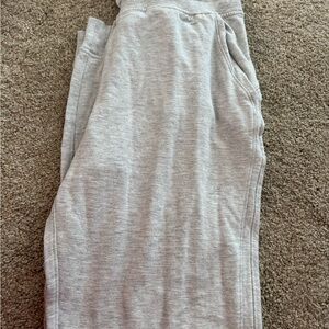 lululemon athletica super so tight grey fitted swear pants size 6